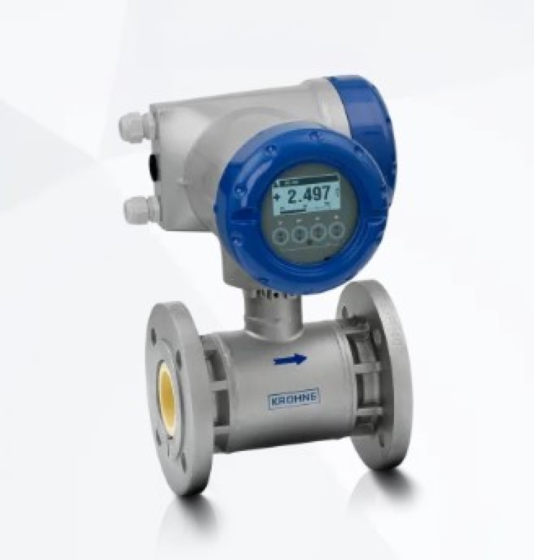 فلو ترانسمیتر الکترومغناطیسی (مگ) مناسب برای سیالات با کنداکتیویته پایین مدل OPTIFLUX 7300 کرونه